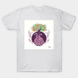 Japanese Art - Money Tree T-Shirt